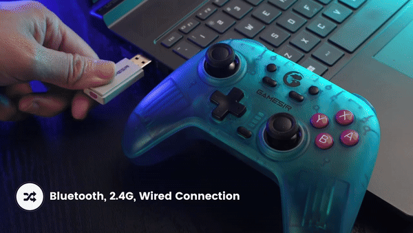 Wireless Switch Controller Bluetooth Gamepad with Hall Effect for Multi-Platform Gaming (3)